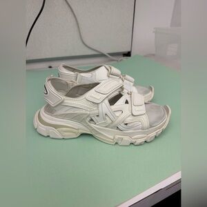 Balenciaga Track White Women's Sandals - EUR 41